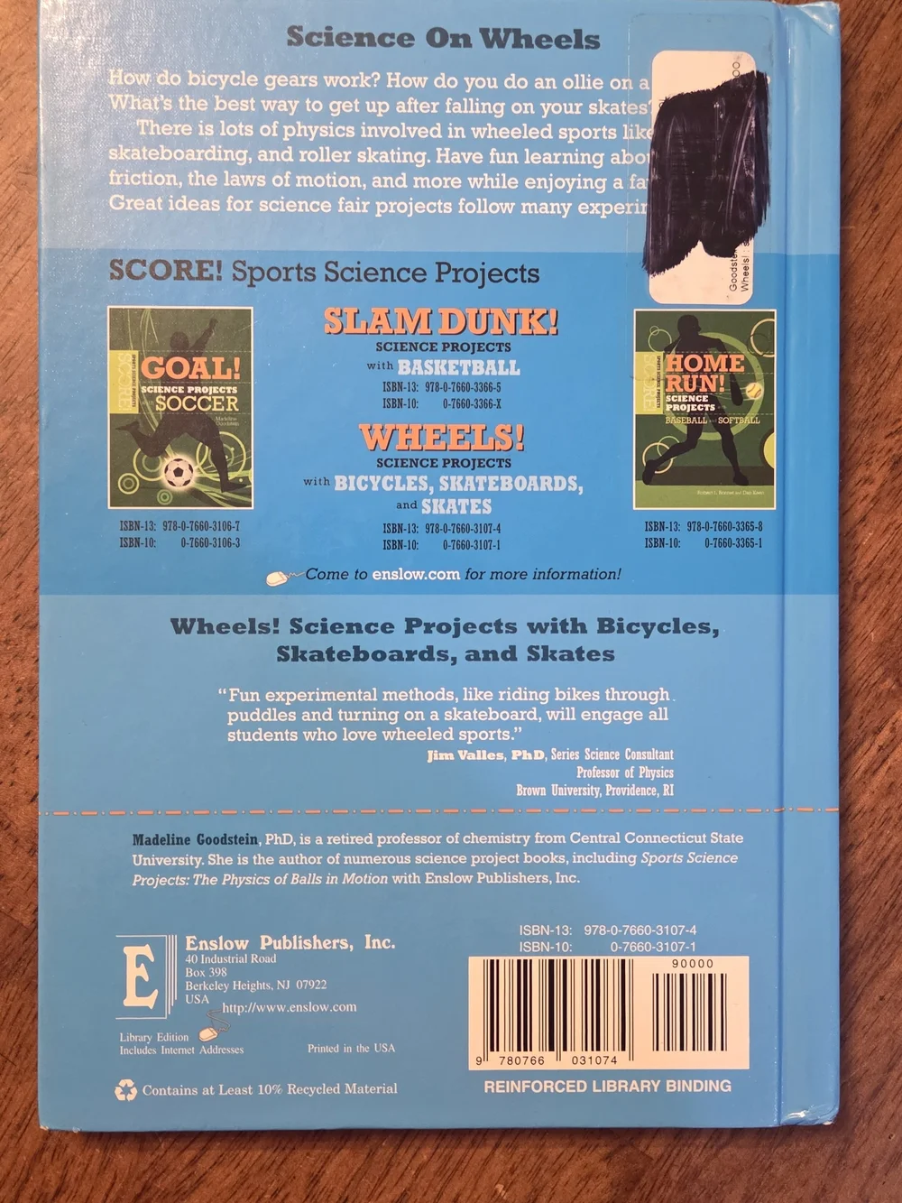 WHEELS! Science Projects Book - Blue